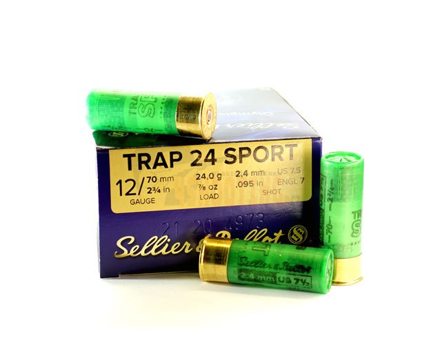 Náboj S&B 12x70 TRAP 24 Sport 2,4mm