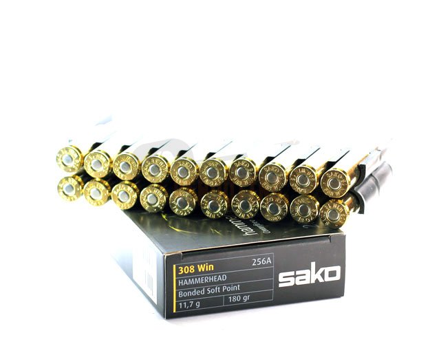 Náboje Sako 308W Hammerhead