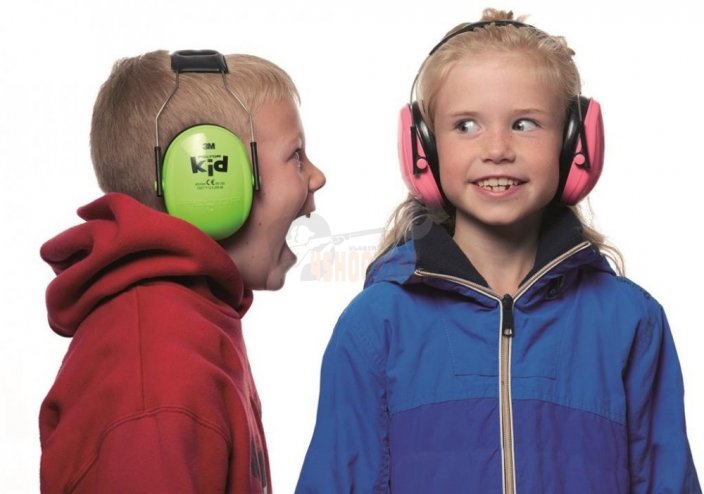 Dětská sluchátka Peltor KID růžové