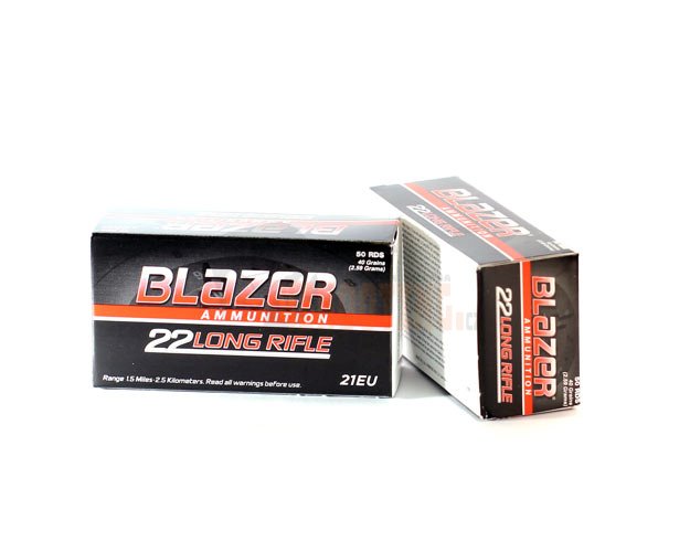 Náboje CCI 22LR Blazer, HV