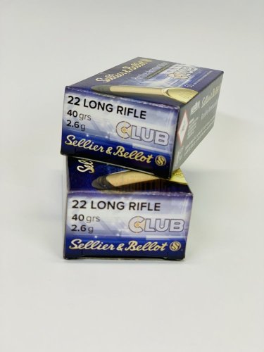 Náboj SB .22 LR SB CLUB 40 grs 2,6g