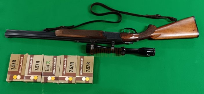 Kulobroková kozlice Zbrojovka Brno model 502.2, r. 7x57R, 12/70