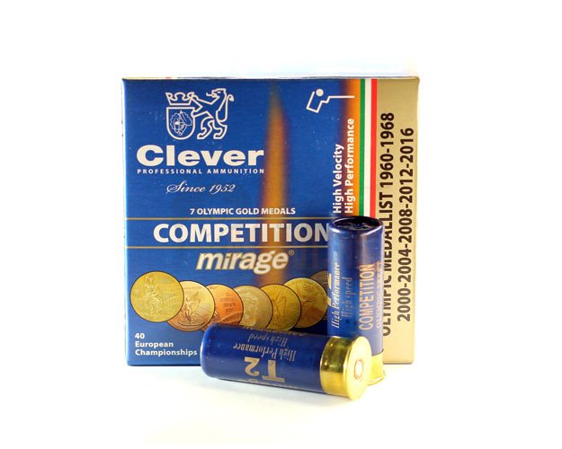 náboje CLEVER T2 competition