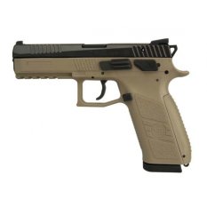 Pistole samonabíjecí CZ P-09 s barvou rámu FLAT DARK EARTH