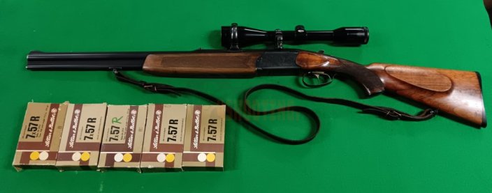 Kulobroková kozlice Zbrojovka Brno model 502.2, r. 7x57R, 12/70