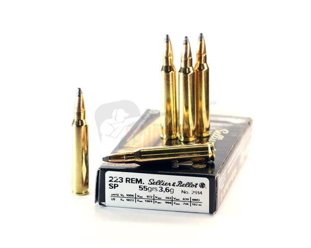 Náboje SB 223 rem