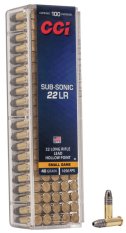 CCI 22LR SUB-SONIC HP 40grain