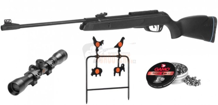 Vzduchovka Gamo Pack Black 1000 IGT .4,5 SET