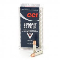 Náboj CCI .22 EX LR Stinger, 32 gr