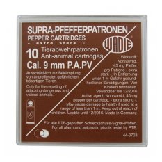 Nábojka 9mm P.A. pepřová