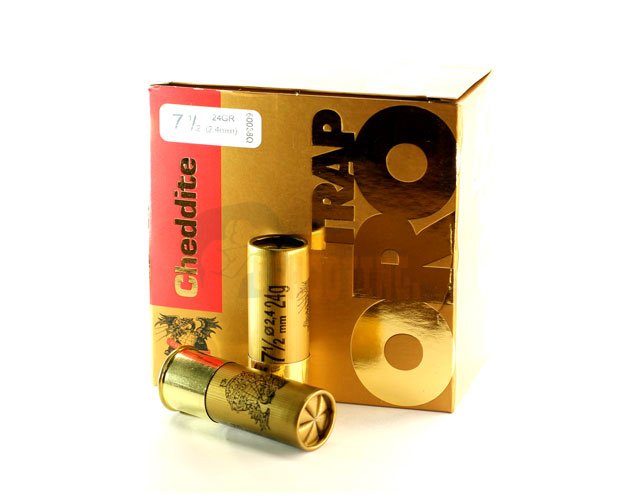 Brokový náboj Cheddite Trap Oro 28g 12/70/7,5 (2,4mm)
