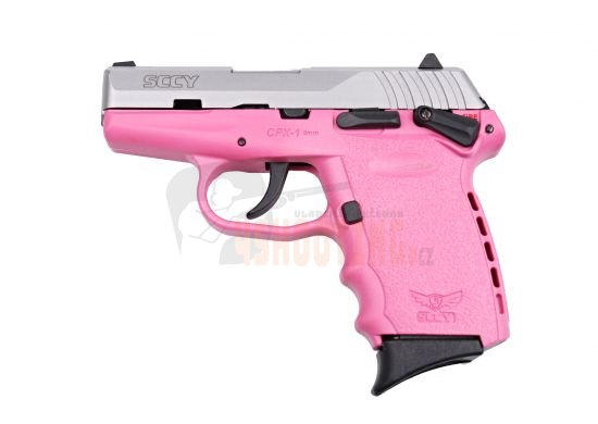 Pistole samonabíjecí SCCY CPX-2 9mm nerez - Barva: Šedá