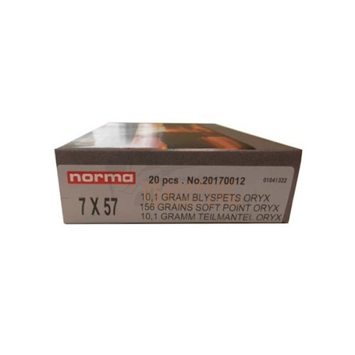 náboje NORMA Oryx  7x57 , 10,1g