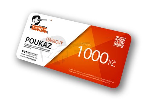 Dárkový poukaz v hodnotě 1000,- Kč